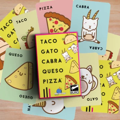 Taco Gato Cabra Queso Pizza