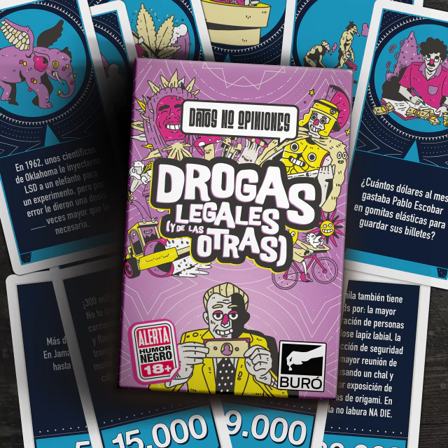 Datos no opiniones: Drogas legales (y de las otras)