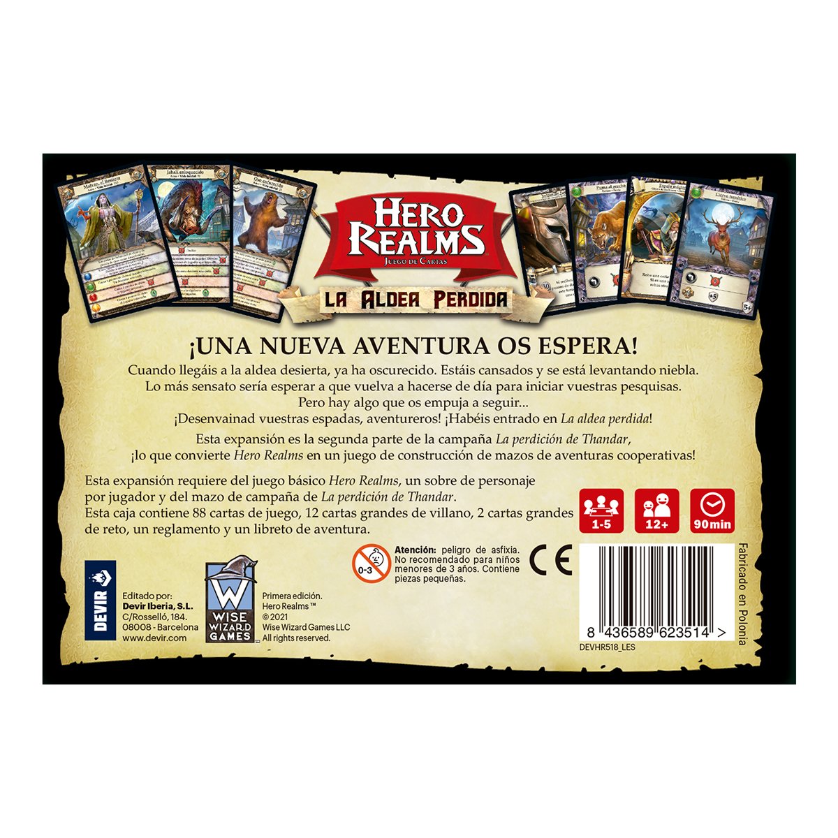 Hero Realms: Expansión La Aldea Perdida - Imagen 2