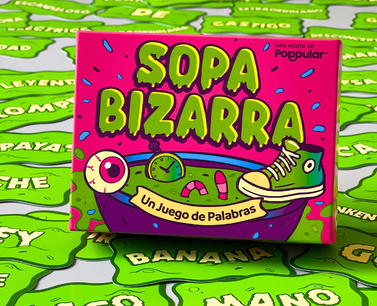 Sopa bizarra - Un juego de palabras