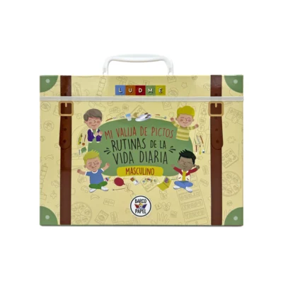 Mi valija de pictos - Rutinas vida diaria y tabla de recompensas - masculino